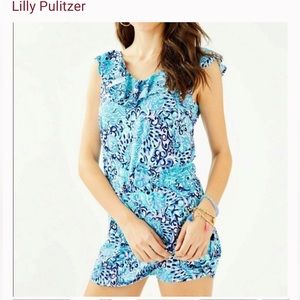 Lilly Pulitzer Blue and White Dress